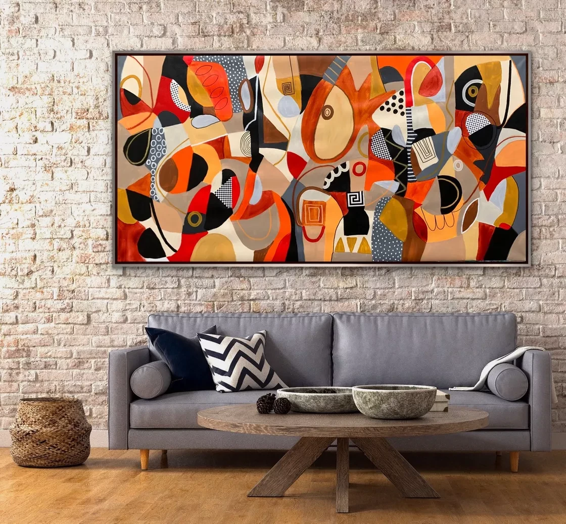 Diyalog - Yağlı Boya Tablo