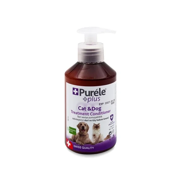 Purele Kedi ve Köpek Deri ve Tüy Bakım Kremi 250ML