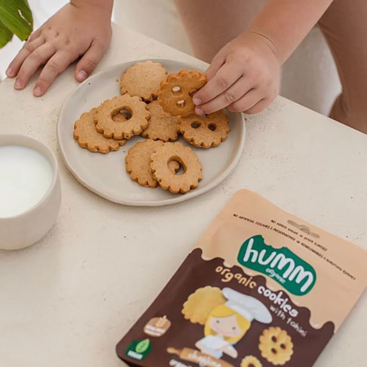 humm organic Tahinli Pekmezli Vegan Kurabiye 55 g