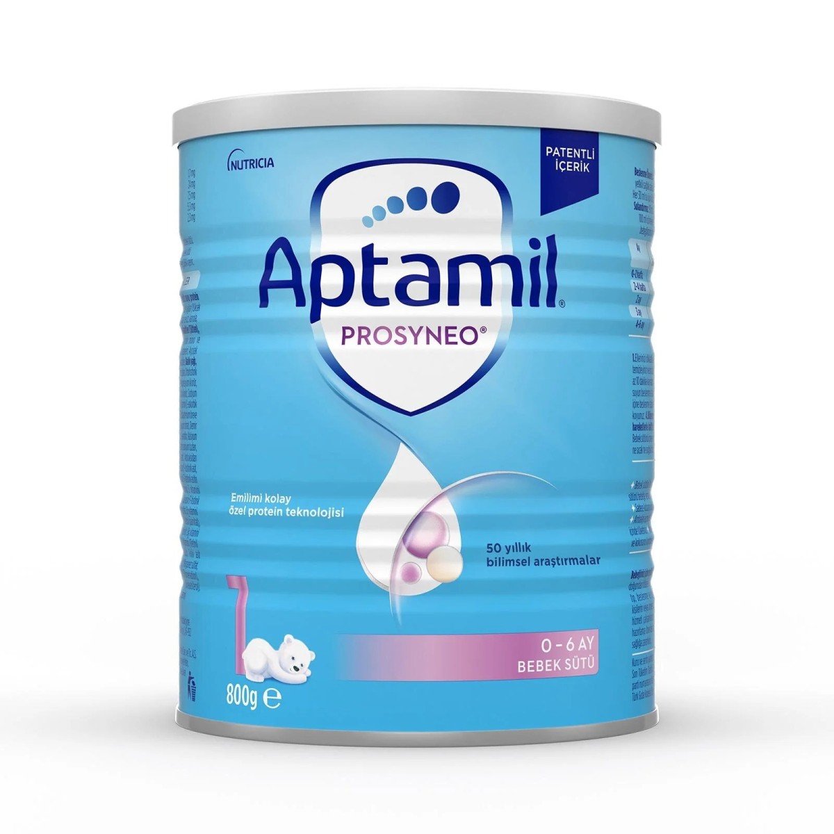 Aptamil 1 Prosyneo Bebek Sütü 800 gr.