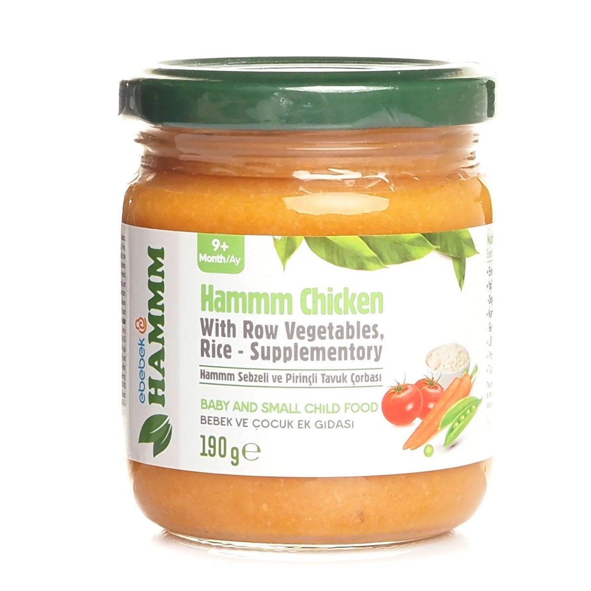 HAMMM Sebzeli Pirinçli Tavuk Çorbası 190 gr