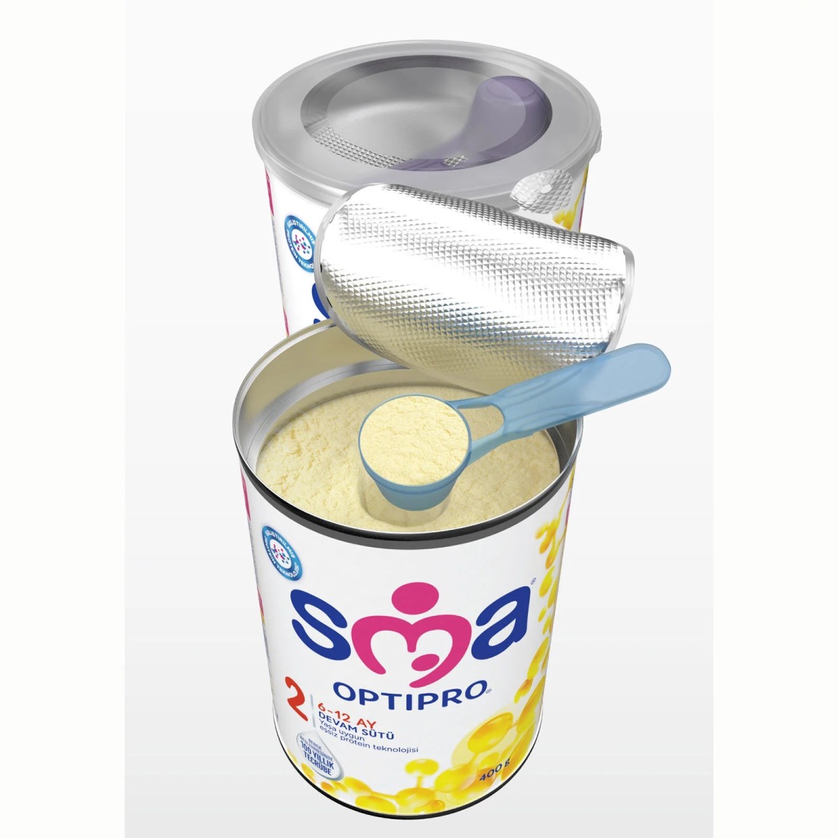 SMA Optipro Probiyotik 2 Devam Sütü 400 gr 6-12 Ay