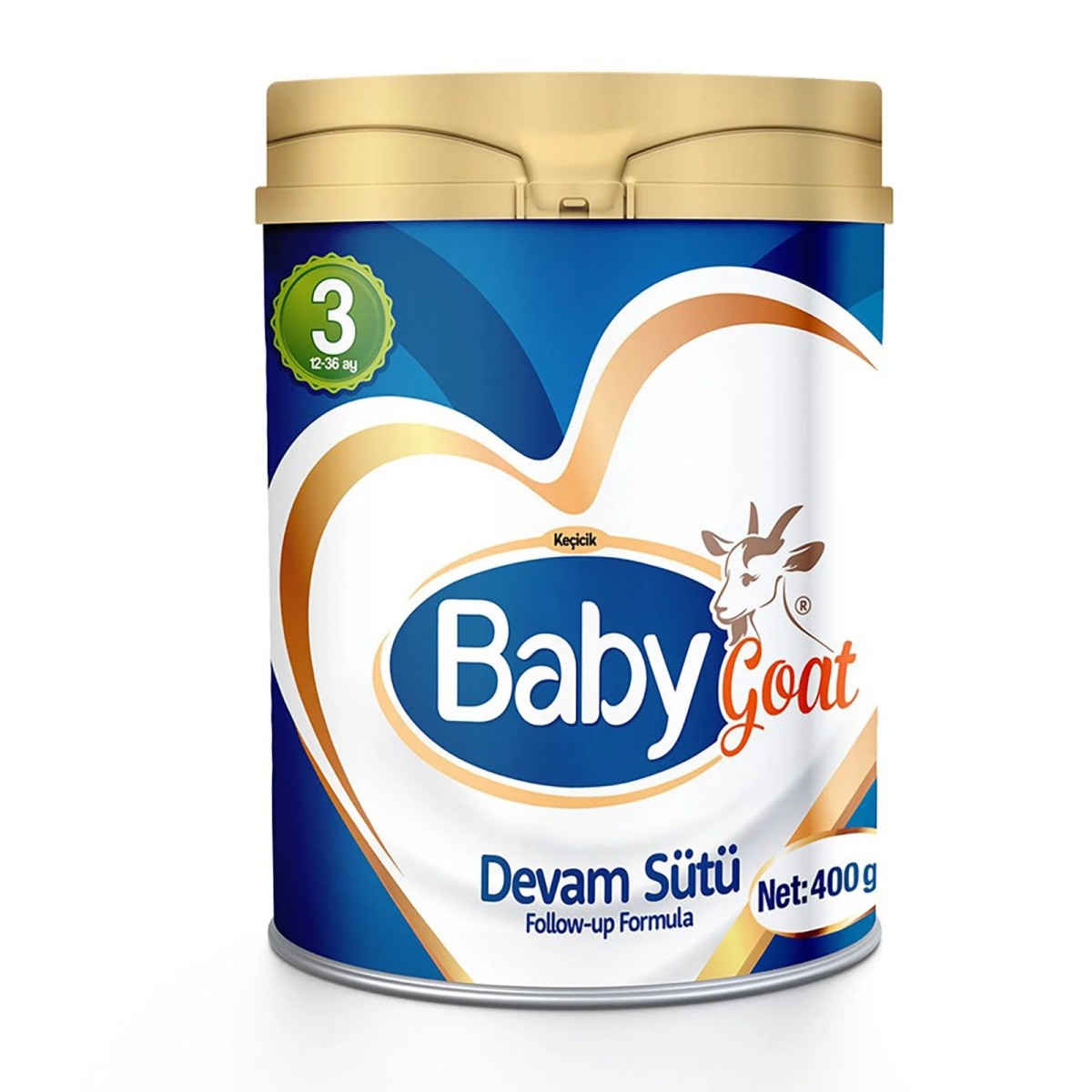 Baby Goat 3 Keçi Sütlü Devam Sütü 400 gr 1-3 Yaş