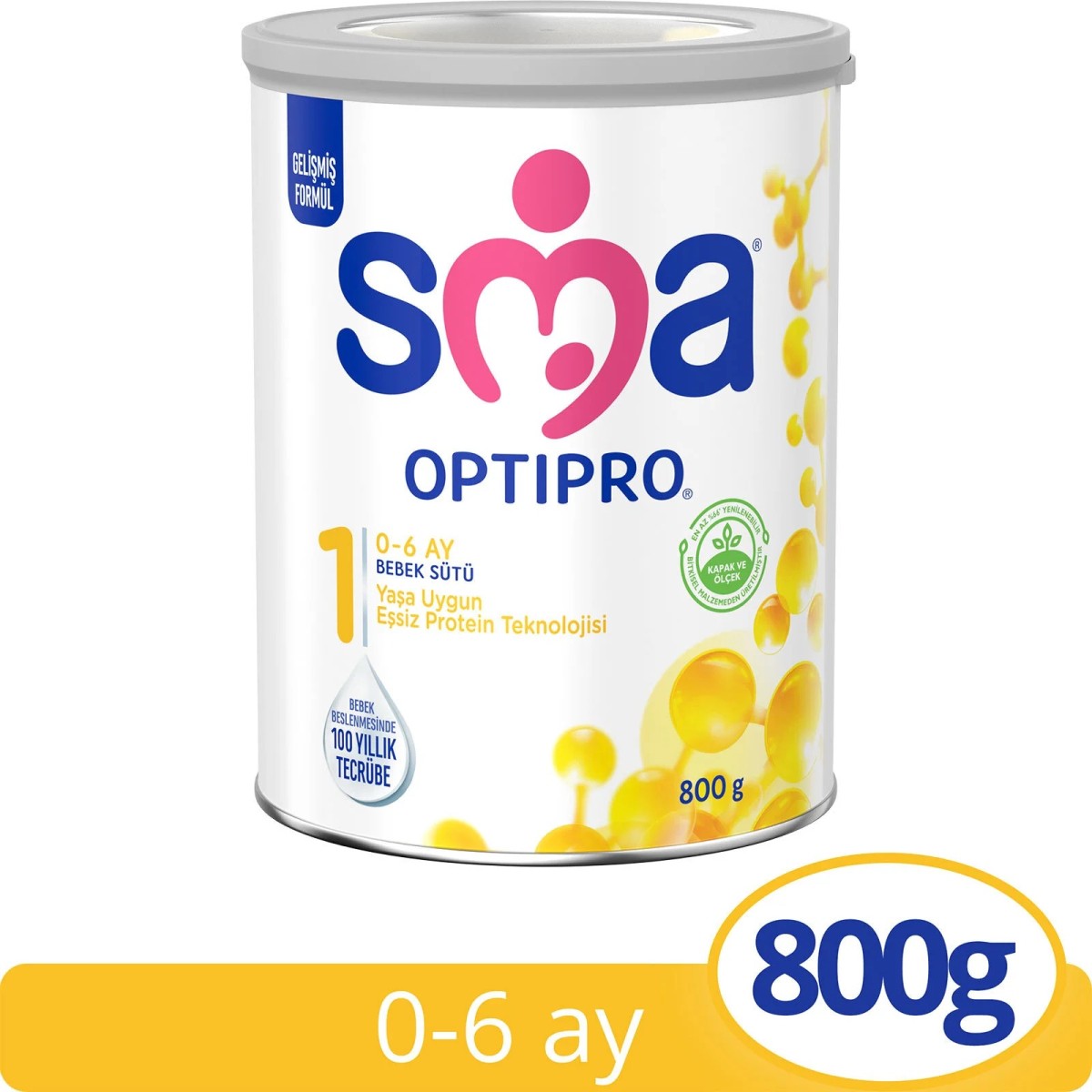 SMA Optipro Probiyotik 1 Bebek Sütü 800 gr 0-6 Ay