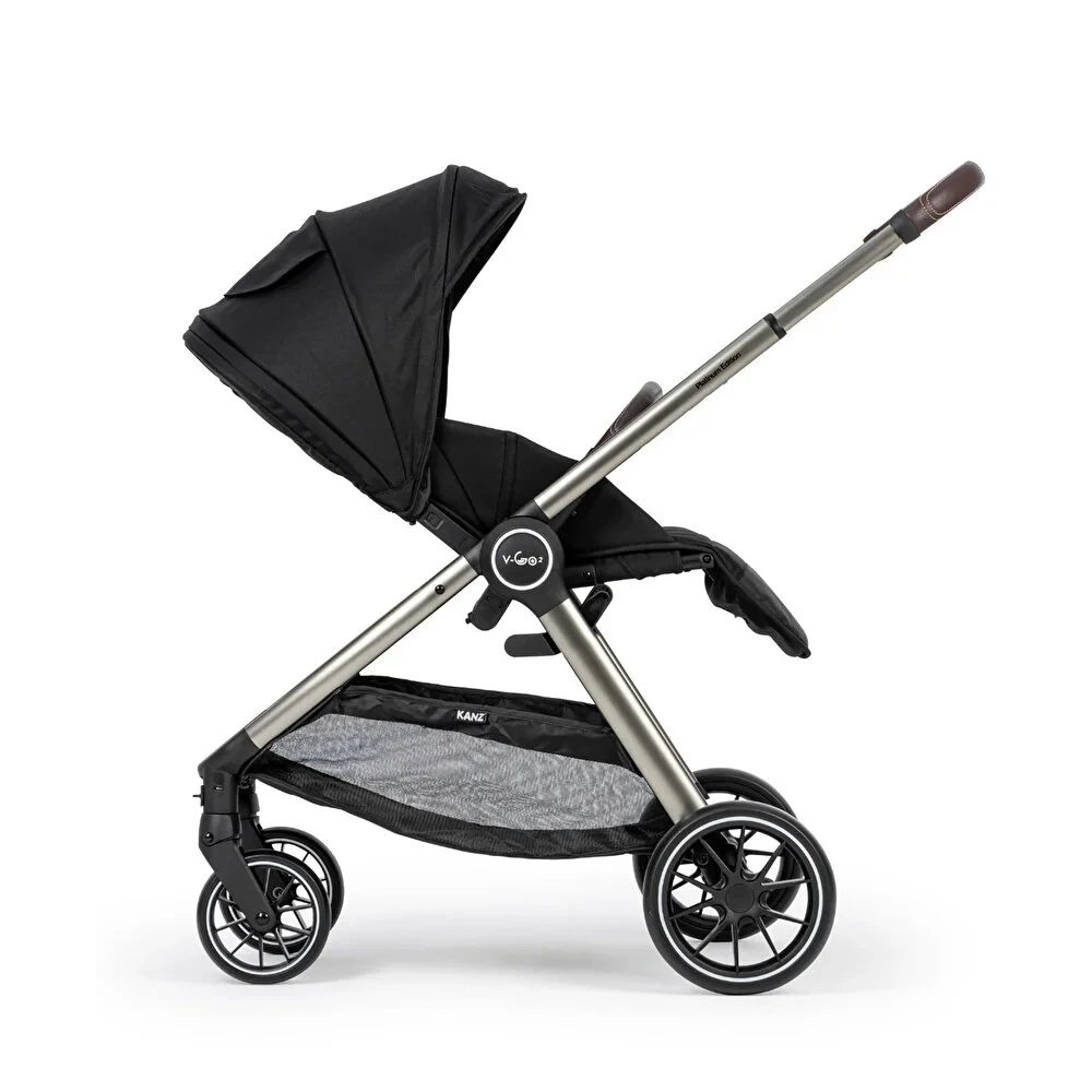 V Go 2 Travel Çift Yönlü 0-3 Yaş 22 Kg Siyah