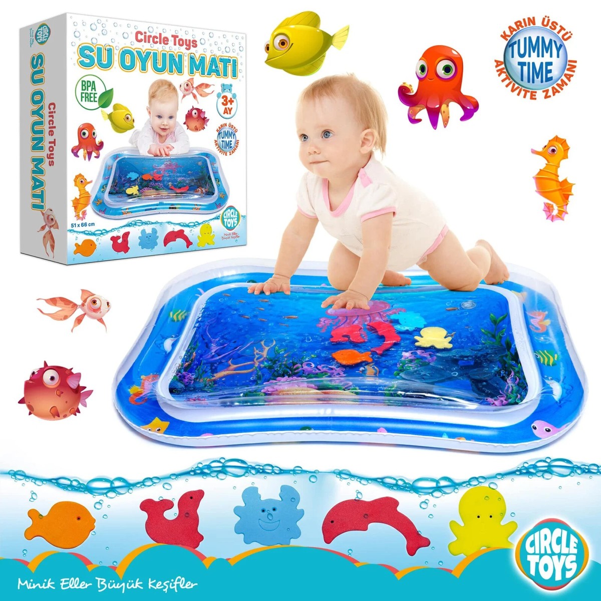 Baby toys Circle Toys Su Oyun Matı