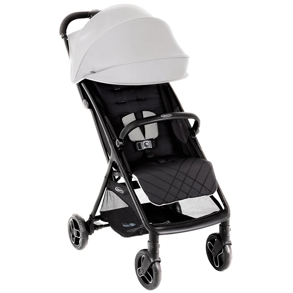 Graco Myavo Travel Bebek Arabası Tek Elle Katlanabilir 22 Kg Steeple Grey
