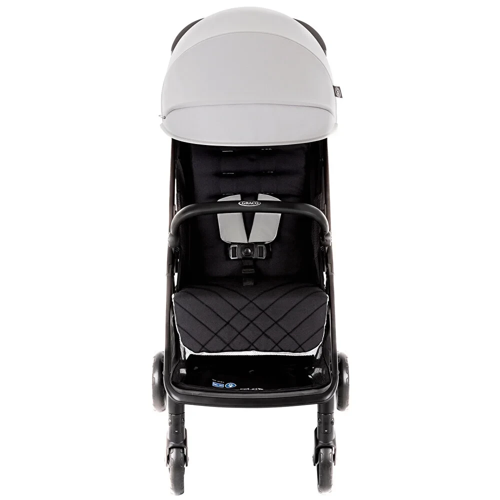 Graco Myavo Travel Bebek Arabası Tek Elle Katlanabilir 22 Kg Steeple Grey
