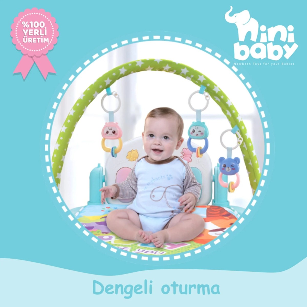 baby toys Piyanolu Oyun Halısı