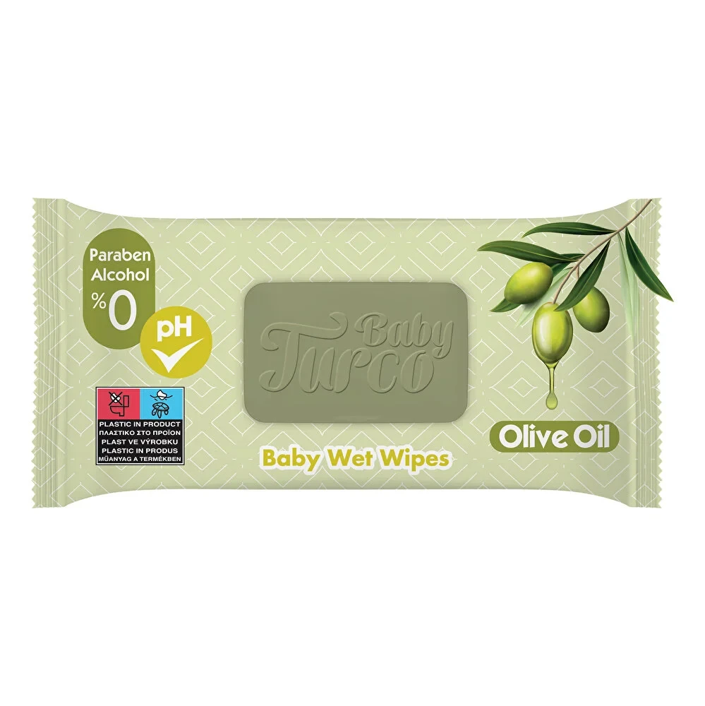 Zeytinyağlı Bebek Islak Mendil 24x90 Adet