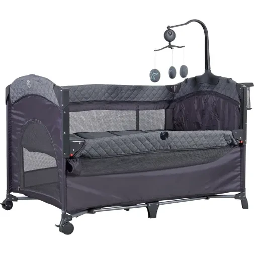 Prego Miami Plus Anne Yanı Oyun Parkı 70X120 Cm Füme 8044 Füme