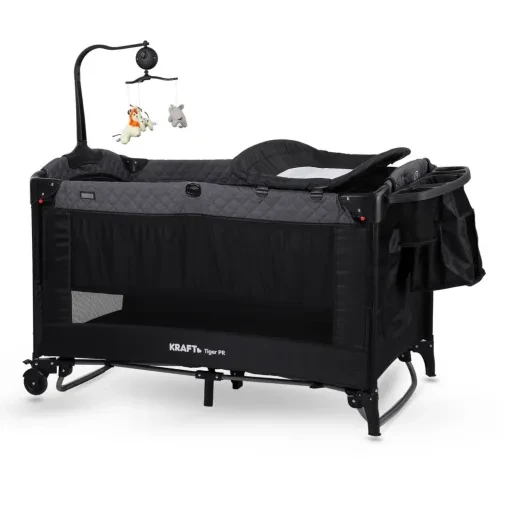 Kraft Tiger Pr Anne Yanı Oyun Parkı 70X120 Cm Dark Grey