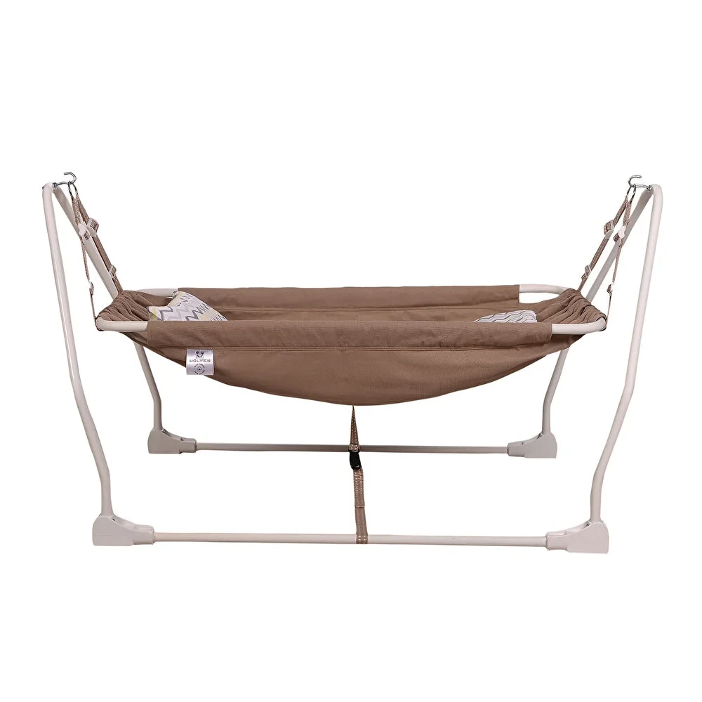Marmaris Katlanır ve Sallanabilir Bebek Hamağı Kahverengi