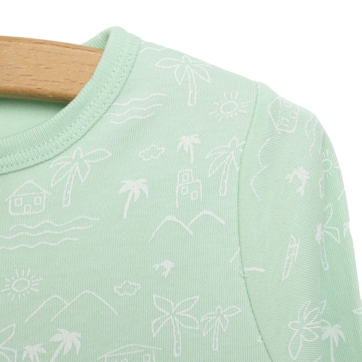 HelloBaby Yenidoğan Erkek Bebek Patikli Tulum İnterlok Pamuklu Fermuarlı Bisiklet Yaka Uzun Kol Karışık Renkli