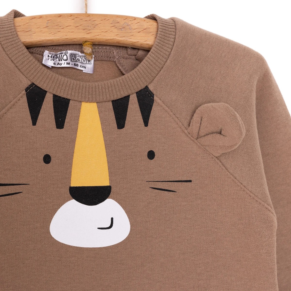 HelloBaby Yenidoğan Figürlü Patiksiz Tulum Unisex