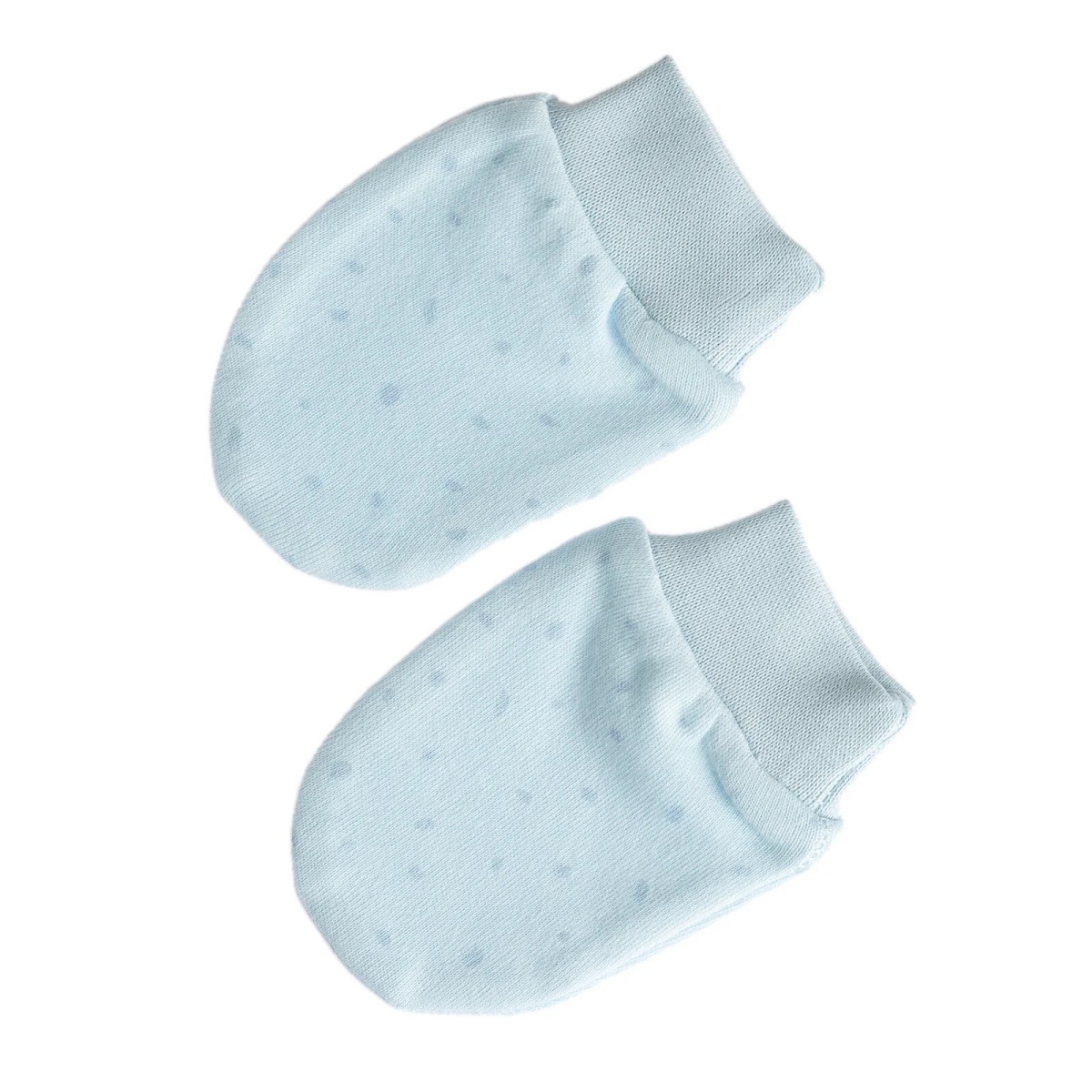 HelloBaby Yenidoğan Unisex Bebek Eldiven İnterlok Yeşil