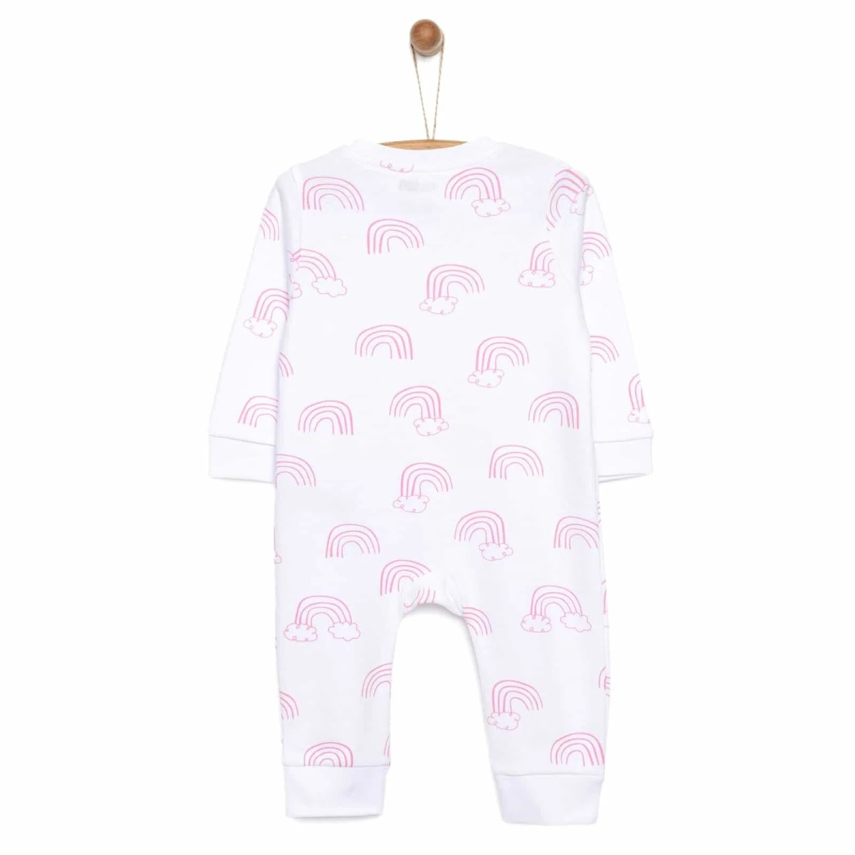 Fermuarlı Patiksiz Tulum Kız Bebek