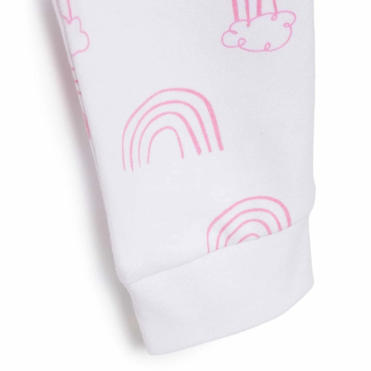 Fermuarlı Patiksiz Tulum Kız Bebek