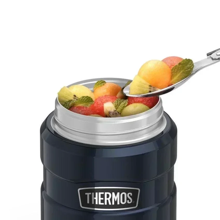 Thermos Çelik Yemek Termosu Lacivert 0,70 L