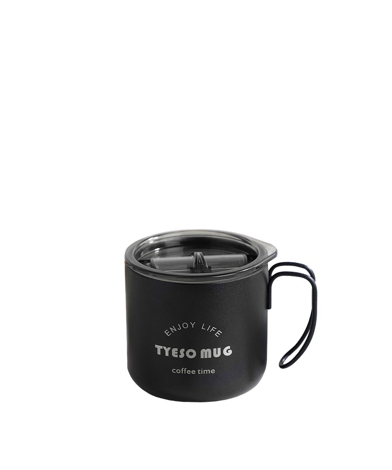 Tyeso Fiery Mug Vakumlu Paslanmaz Çelik Termal Kapaklı 350ML