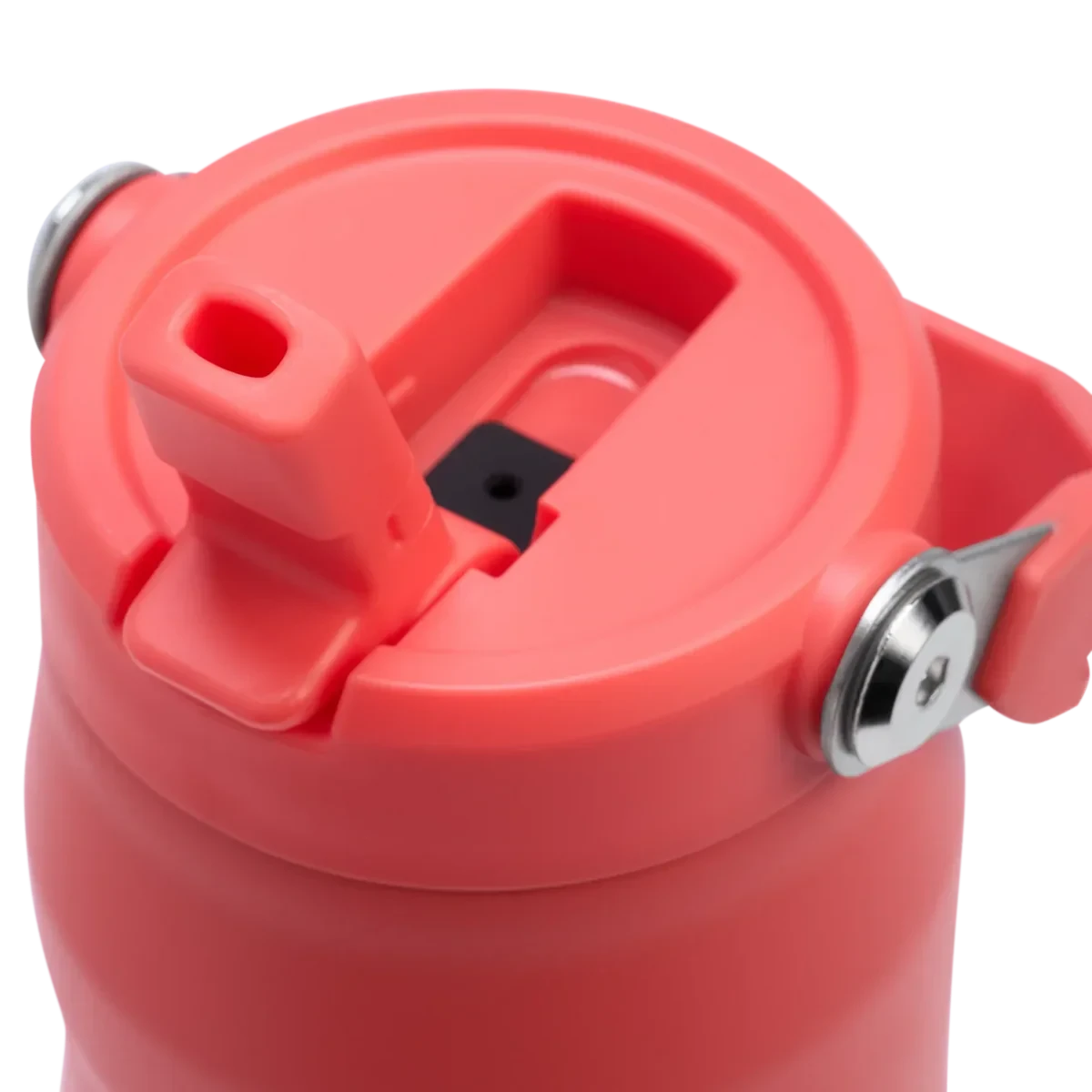 The IceFlow Bottle Flip Straw 2,0 0,7L Hot Coral