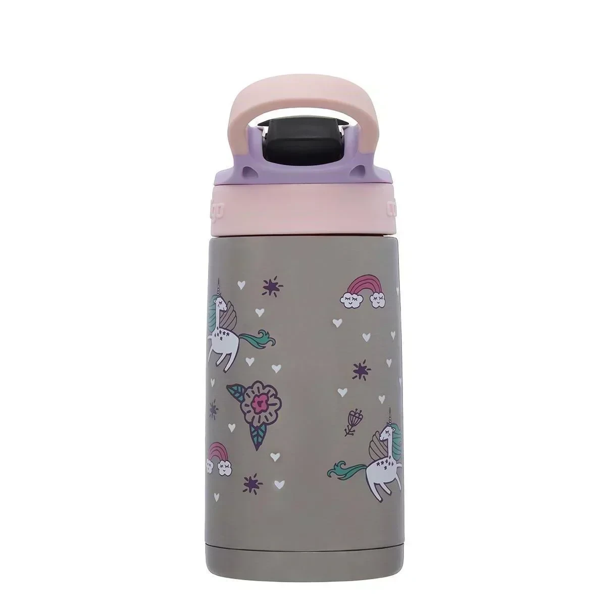 Contigo Gizmo Unicorn Çelik Çocuk Suluğu 380ML Pembe